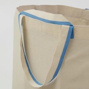 Set of 3 - SPIKRAK Shopping Tote Bags natural cotton